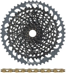 SRAM GX Eagle XG-1275 Kassette + Eagle Kette 12-fach Verschleißset -Fahrradzubehör Geschäft 338266