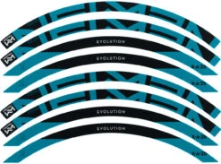 Newmen Felgen Decal Kit X.A.25 -Fahrradzubehör Geschäft 354090