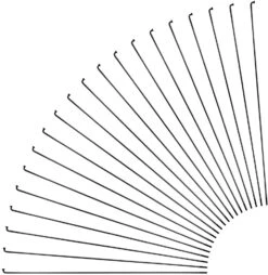 Sapim Race J-Bend Speichen Für Rohloff + Nippel - 20 Stück