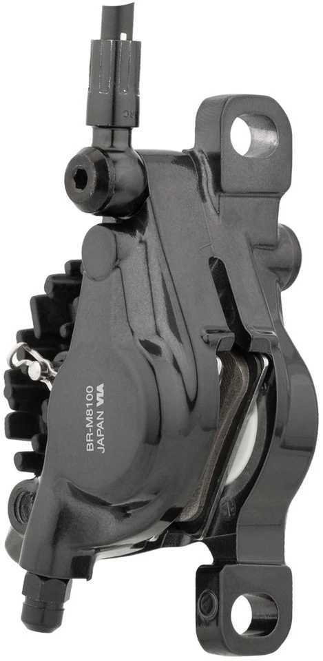 Shimano XT V+h Set Scheibenbremse BR-M8120 / BR-M8100 Mit Metallbelag J-Kit 12 Shimano XT V+h Set Scheibenbremse BR-M8120 / BR-M8100 Mit Metallbelag J-Kit – Bild 12