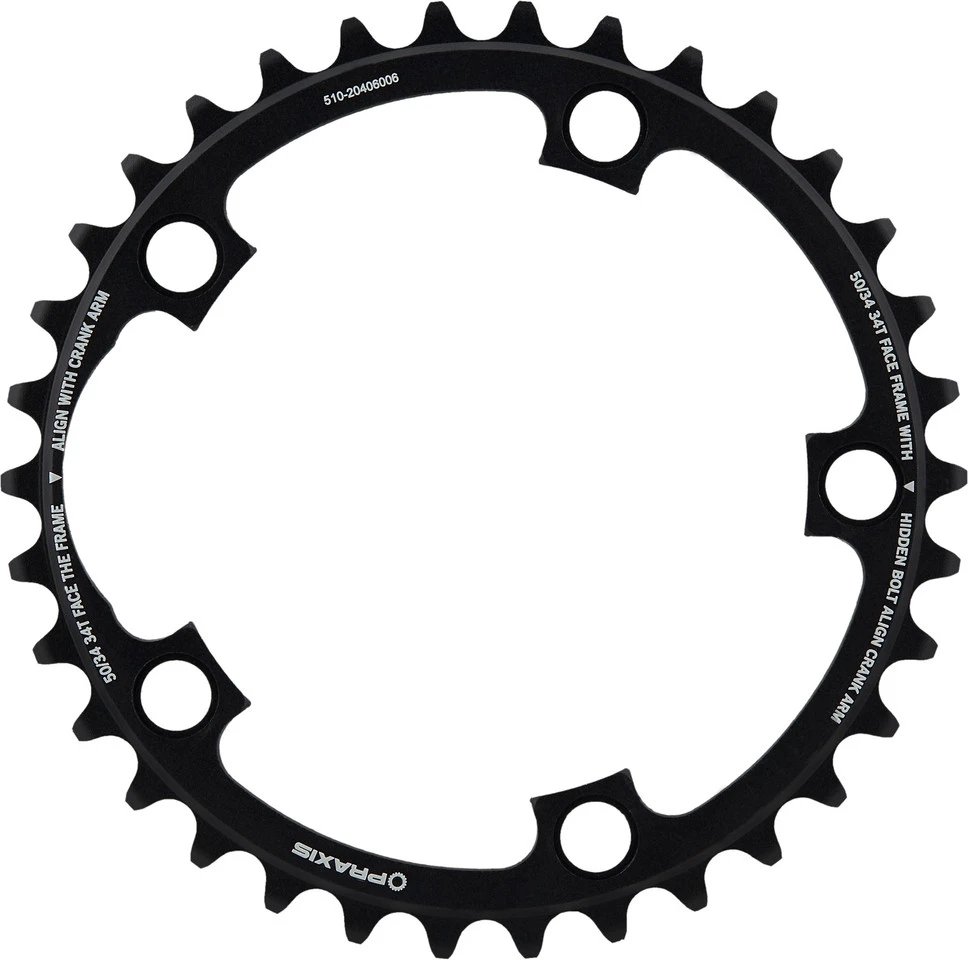 Praxis Works Buzz Road Kettenblatt-Set, 5-Arm, 110 Mm Lochkreis 3 Praxis Works Buzz Road Kettenblatt-Set, 5-Arm, 110 Mm Lochkreis – Bild 3