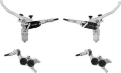 HOPE Tech 4 E4 V+h Set Scheibenbremse Mit Kunststoffleitung -Fahrradzubehör Geschäft 481827