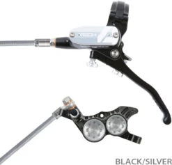 HOPE Tech 4 V4 Stahlflex Scheibenbremse - Hebel Links -Fahrradzubehör Geschäft Hope 20114404 Tech 4 V4 Stahlflex Scheibenbremse vorne links 3a