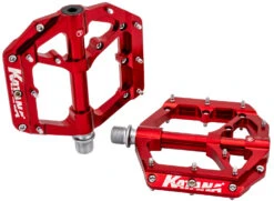 Katana E-Blade Plattformpedale -Fahrradzubehör Geschäft Katana E Blade Plattformpedale red 10294