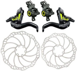 MAGURA MT8 SL Scheibenbremsen-Set + Storm SL 180/160mm