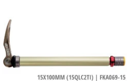 SUNTOUR Q-LOC 2 Steckachse Komplett -Fahrradzubehör Geschäft Suntour 15x100mm 15QLC2Ti FKA069 15