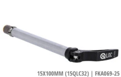 SUNTOUR Q-LOC 2 Steckachse Komplett -Fahrradzubehör Geschäft Suntour 15x100mm 15QLC32 FKA069 25