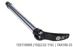 SUNTOUR Q-LOC 2 Steckachse Komplett -Fahrradzubehör Geschäft Suntour 15x110mm 15QLC32 110 FKA100 25